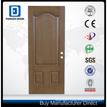 Fangda painted or stained fiberglass skin, exterior fiberglass door skin
